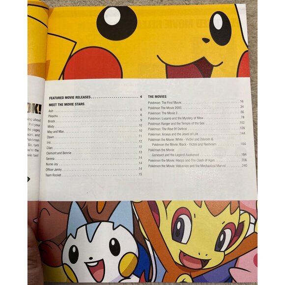 Pokémon Movie Companion Hardcover Book No Poster - Picture 7 of 15